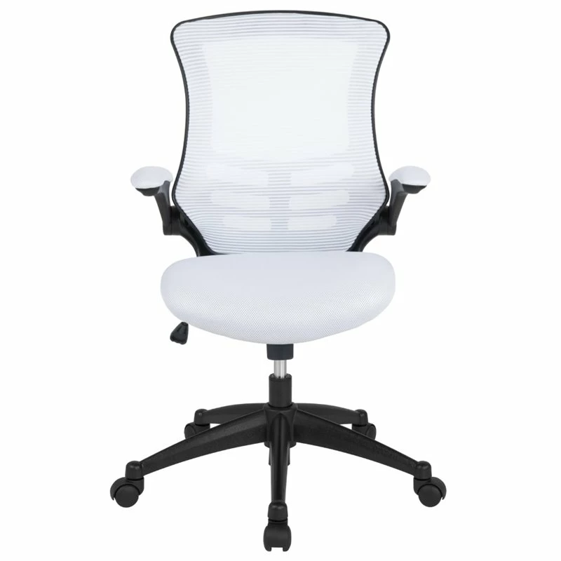 Coupon 🌟 UrbanPro Contemporary Mid Back Mesh Office Swivel Chair In White ⌛ 6 Coupon 🌟 UrbanPro Contemporary Mid Back Mesh Office Swivel Chair In White ⌛ - Image 4