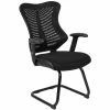 Brand new 🌟 UrbanPro Modern Mesh Sled Base Office Chair In Black ✔️ 1 Brand new 🌟 UrbanPro Modern Mesh Sled Base Office Chair In Black ✔️ -Deals Writing Desks Store 2517002 L