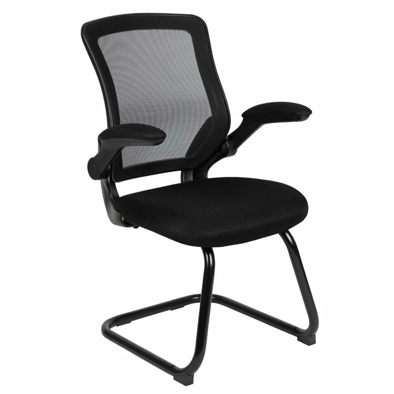 Best Sale ⭐ UrbanPro Modern Mesh Sled Base Office Chair In Black ❤️ 3 Best Sale ⭐ UrbanPro Modern Mesh Sled Base Office Chair In Black ❤️
