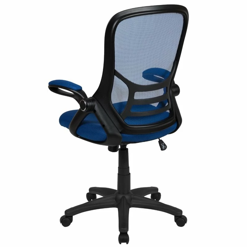 Cheap 🔥 UrbanPro Contemporary High-Back Ergonomic Mesh Office Swivel Chair In Blue 😉 6 Cheap 🔥 UrbanPro Contemporary High-Back Ergonomic Mesh Office Swivel Chair In Blue 😉 - Image 4