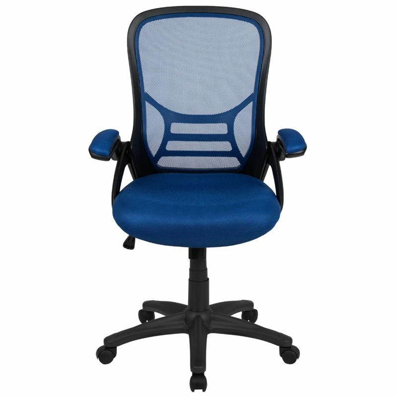 Cheap 🔥 UrbanPro Contemporary High-Back Ergonomic Mesh Office Swivel Chair In Blue 😉 7 Cheap 🔥 UrbanPro Contemporary High-Back Ergonomic Mesh Office Swivel Chair In Blue 😉 - Image 5