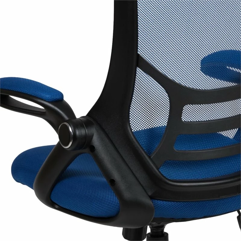 Cheap 🔥 UrbanPro Contemporary High-Back Ergonomic Mesh Office Swivel Chair In Blue 😉 11 Cheap 🔥 UrbanPro Contemporary High-Back Ergonomic Mesh Office Swivel Chair In Blue 😉 - Image 9