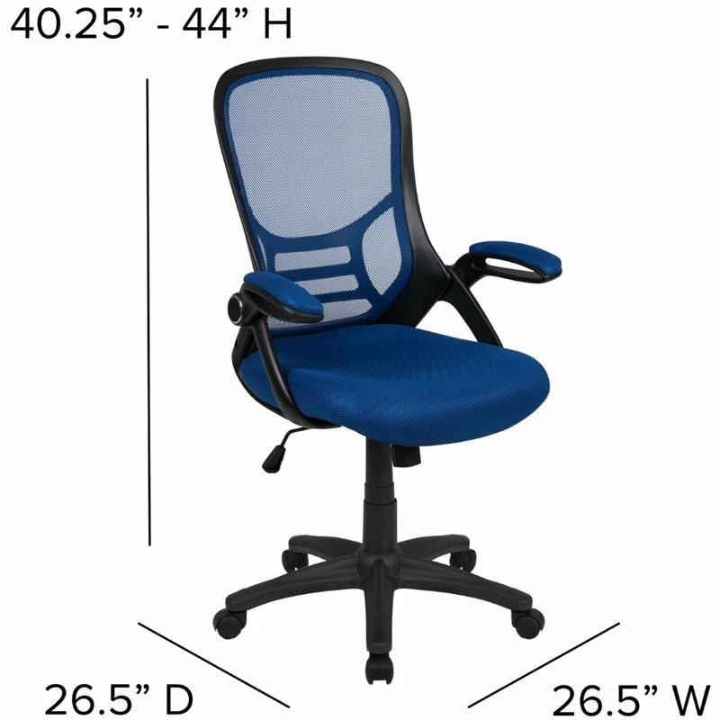 Cheap 🔥 UrbanPro Contemporary High-Back Ergonomic Mesh Office Swivel Chair In Blue 😉 13 Cheap 🔥 UrbanPro Contemporary High-Back Ergonomic Mesh Office Swivel Chair In Blue 😉 - Image 11