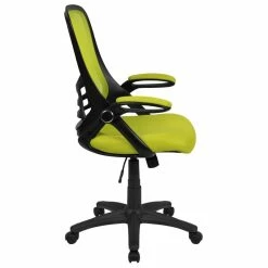 Discount 🔔 UrbanPro Contemporary High-Back Ergonomic Mesh Office Swivel Chair In Green ✔️ -Deals Writing Desks Store 2517008 10 L