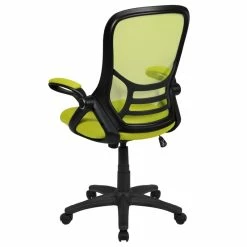 Discount 🔔 UrbanPro Contemporary High-Back Ergonomic Mesh Office Swivel Chair In Green ✔️ -Deals Writing Desks Store 2517008 11 L
