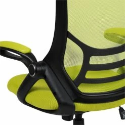 Discount 🔔 UrbanPro Contemporary High-Back Ergonomic Mesh Office Swivel Chair In Green ✔️ -Deals Writing Desks Store 2517008 6 L