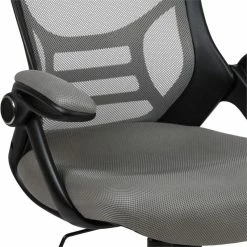 Budget 🛒 UrbanPro Contemporary High-Back Ergonomic Mesh Office Swivel Chair In Light Gray 🎉 -Deals Writing Desks Store 2517009 5 L