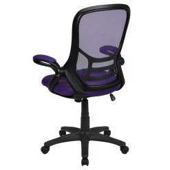 Promo 🔥 UrbanPro Contemporary High-Back Ergonomic Mesh Office Swivel Chair In Purple 🎁 17 Promo 🔥 UrbanPro Contemporary High-Back Ergonomic Mesh Office Swivel Chair In Purple 🎁 -Deals Writing Desks Store 2517011 11 L
