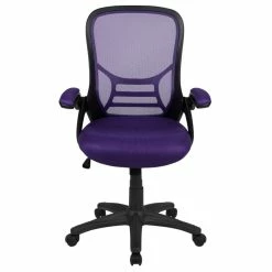 Promo 🔥 UrbanPro Contemporary High-Back Ergonomic Mesh Office Swivel Chair In Purple 🎁 18 Promo 🔥 UrbanPro Contemporary High-Back Ergonomic Mesh Office Swivel Chair In Purple 🎁 -Deals Writing Desks Store 2517011 2 L