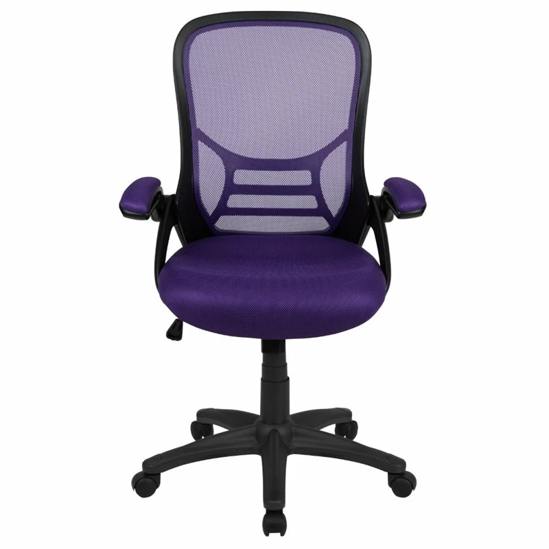 Promo 🔥 UrbanPro Contemporary High-Back Ergonomic Mesh Office Swivel Chair In Purple 🎁 7 Promo 🔥 UrbanPro Contemporary High-Back Ergonomic Mesh Office Swivel Chair In Purple 🎁 - Image 5