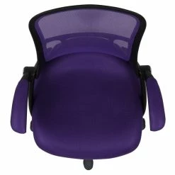 Promo 🔥 UrbanPro Contemporary High-Back Ergonomic Mesh Office Swivel Chair In Purple 🎁 20 Promo 🔥 UrbanPro Contemporary High-Back Ergonomic Mesh Office Swivel Chair In Purple 🎁 -Deals Writing Desks Store 2517011 4 L