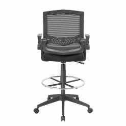 Hot Sale ❤️ UrbanPro Sit-Stand Adjustable Mesh Chair With Flip Arms 🔔 -Deals Writing Desks Store 2517030 1 L