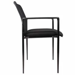 Best deal ✨ UrbanPro Mesh Guest Chair With Casters In Black 🎁 -Deals Writing Desks Store 2517036 3 L