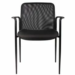 Best deal ✨ UrbanPro Mesh Guest Chair With Casters In Black 🎁