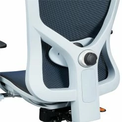 Best reviews of 😉 UrbanPro High-Back Executive Fabric Mesh Office Chair With Arms - Blue ✨ -Deals Writing Desks Store 2517044 5 L