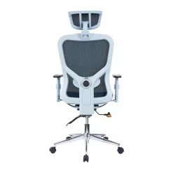 Best reviews of 😉 UrbanPro High-Back Executive Fabric Mesh Office Chair With Arms - Blue ✨ -Deals Writing Desks Store 2517044 9 L