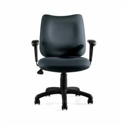 Budget 🥰 Urbanpro Contemporary Tilter Office Chair With Arms In Black 🥰 -Deals Writing Desks Store 2517108 3 L