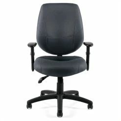 Best Sale ⭐ Urbanpro Contemporary Adjustable Ergonomic Office Chair In Black 🌟 -Deals Writing Desks Store 2517116 3 L