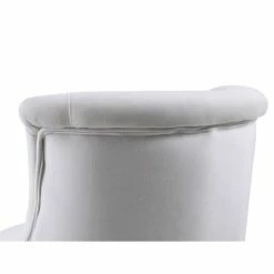 Hot Sale 🧨 Alexent Velvet Office Chair With Adjustable 360 Degree Swivel In White 👍 -Deals Writing Desks Store 2517328 14 L