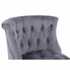 Discount 🌟 Alexent Velvet Office Chair With Adjustable 360 Degree Swivel In Gray 💯 -Deals Writing Desks Store 2517330 12 L