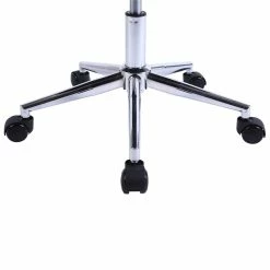 Outlet 💯 Alexent Mid-Century Velvet Office Chair With Adjustable Height In Gray 🧨 -Deals Writing Desks Store 2517331 4 L