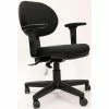 Best deal 🤩 CavilUSA Stilo Fabric Seat And Back Task Chair With Durable Casters In Black 🔔 -Deals Writing Desks Store 2522712 L
