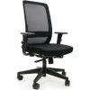 Buy 🎉 CavilUSA Velo Ergonomic Mesh Back Office Chair With Fabric Seat In Black ✨ -Deals Writing Desks Store 2522720 L