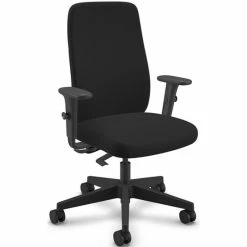 Promo ✔️ CavilUSA Idea High-Back Mesh Back And Fabric Seat Task Chair In Black 💯
