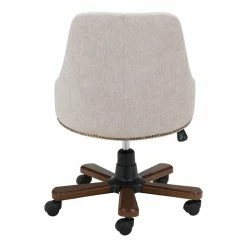 Hot Sale 😀 Eden Home Modern Office Chair In Off White ✨ 20 Hot Sale 😀 Eden Home Modern Office Chair In Off White ✨ -Deals Writing Desks Store 2530550 04 L