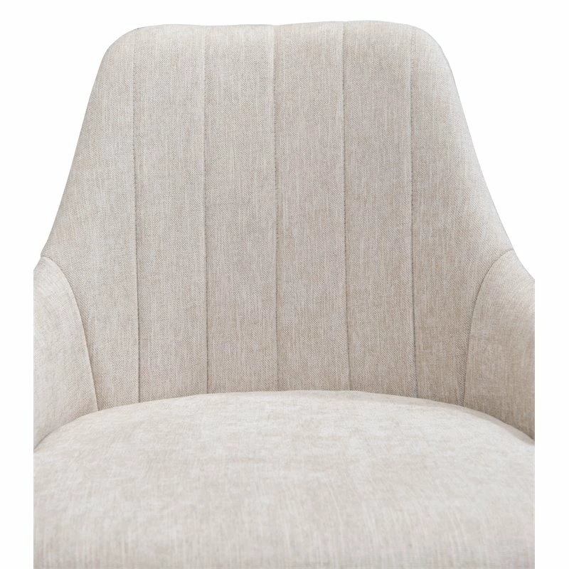 Hot Sale 😀 Eden Home Modern Office Chair In Off White ✨ 9 Hot Sale 😀 Eden Home Modern Office Chair In Off White ✨ - Image 7