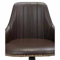 Budget 🔥 Eden Home Modern Birch Wood Office Chair In Brown 🔥 22 Budget 🔥 Eden Home Modern Birch Wood Office Chair In Brown 🔥 -Deals Writing Desks Store 2530665 06 L