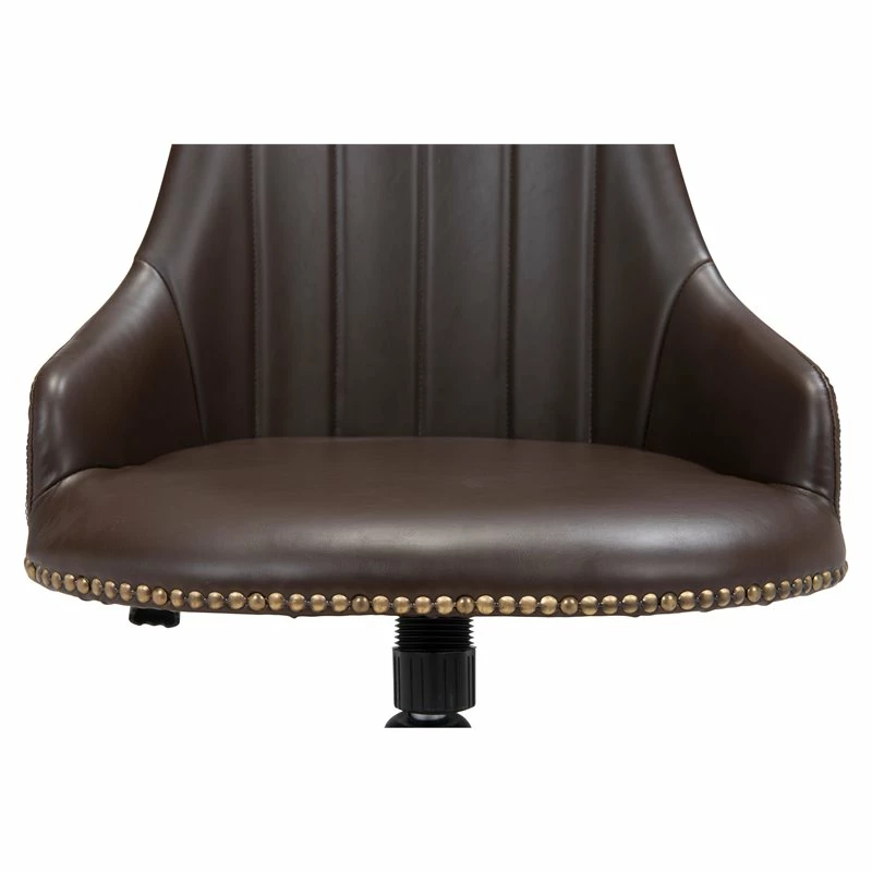 Budget 🔥 Eden Home Modern Birch Wood Office Chair In Brown 🔥 10 Budget 🔥 Eden Home Modern Birch Wood Office Chair In Brown 🔥 - Image 8