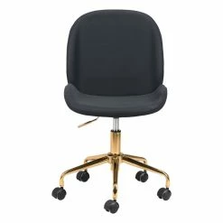 Coupon 🎉 Eden Home Modern Steel Frame Office Chair In Black 💯 15 Coupon 🎉 Eden Home Modern Steel Frame Office Chair In Black 💯 -Deals Writing Desks Store 2530691 03 L