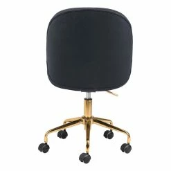 Coupon 🎉 Eden Home Modern Steel Frame Office Chair In Black 💯 16 Coupon 🎉 Eden Home Modern Steel Frame Office Chair In Black 💯 -Deals Writing Desks Store 2530691 04 L
