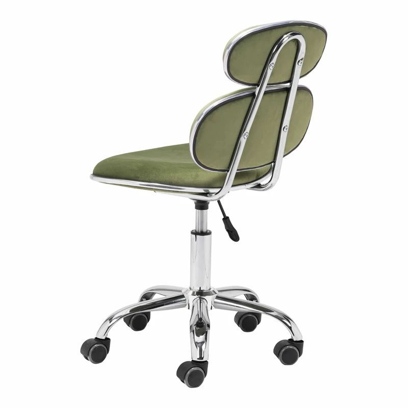 Hot Sale 😀 Eden Home Modern Office Chair In Olive Green & Silver 🛒 8 Hot Sale 😀 Eden Home Modern Office Chair In Olive Green & Silver 🛒 - Image 6