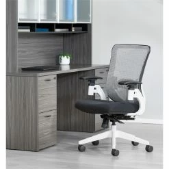 Flash Sale ✔️ Office Star White Vertical Mesh Back Manager's Chair With Black Mesh Fabric Seat 💯 14 Flash Sale ✔️ Office Star White Vertical Mesh Back Manager's Chair With Black Mesh Fabric Seat 💯 -Deals Writing Desks Store 2533947 1 L