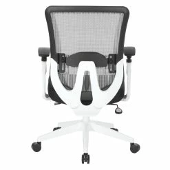 Flash Sale ✔️ Office Star White Vertical Mesh Back Manager's Chair With Black Mesh Fabric Seat 💯 17 Flash Sale ✔️ Office Star White Vertical Mesh Back Manager's Chair With Black Mesh Fabric Seat 💯 -Deals Writing Desks Store 2533947 4 L