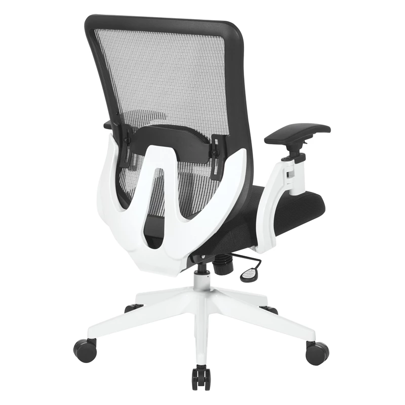 Flash Sale ✔️ Office Star White Vertical Mesh Back Manager's Chair With Black Mesh Fabric Seat 💯 8 Flash Sale ✔️ Office Star White Vertical Mesh Back Manager's Chair With Black Mesh Fabric Seat 💯 - Image 6