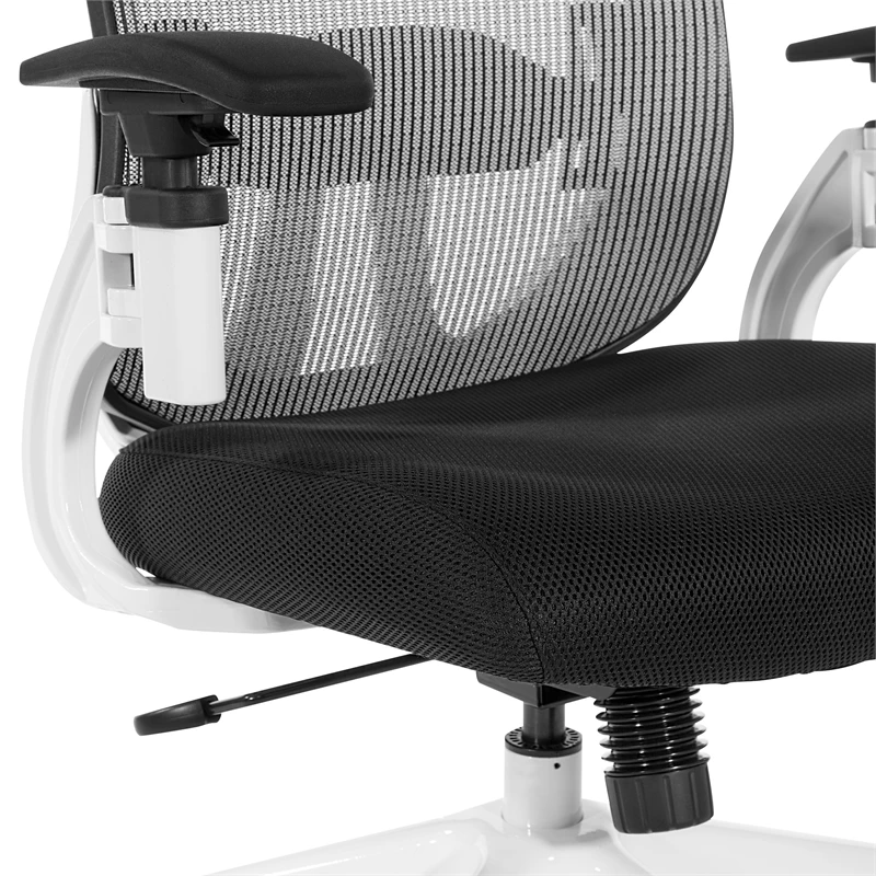 Flash Sale ✔️ Office Star White Vertical Mesh Back Manager's Chair With Black Mesh Fabric Seat 💯 10 Flash Sale ✔️ Office Star White Vertical Mesh Back Manager's Chair With Black Mesh Fabric Seat 💯 - Image 8