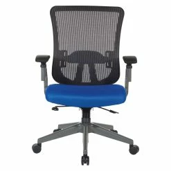 Best Sale 💯 Office Star Gray Vertical Mesh Back Manager's Chair With Blue Mesh Fabric Seat 🎁 15 Best Sale 💯 Office Star Gray Vertical Mesh Back Manager's Chair With Blue Mesh Fabric Seat 🎁 -Deals Writing Desks Store 2533948 2 L