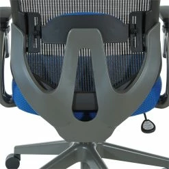 Best Sale 💯 Office Star Gray Vertical Mesh Back Manager's Chair With Blue Mesh Fabric Seat 🎁 20 Best Sale 💯 Office Star Gray Vertical Mesh Back Manager's Chair With Blue Mesh Fabric Seat 🎁 -Deals Writing Desks Store 2533948 7 L