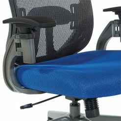 Best Sale 💯 Office Star Gray Vertical Mesh Back Manager's Chair With Blue Mesh Fabric Seat 🎁 21 Best Sale 💯 Office Star Gray Vertical Mesh Back Manager's Chair With Blue Mesh Fabric Seat 🎁 -Deals Writing Desks Store 2533948 8 L