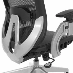 Promo 👏 Office Star Black Vertical Mesh Back Manager's Chair With Black Mesh Fabric Seat 🛒 -Deals Writing Desks Store 2533950 9 L