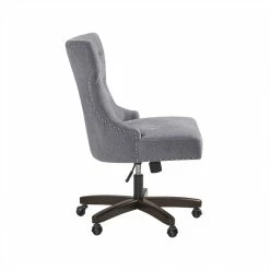Best Sale 🔥 Olliix Madison Park Erika Polyester Fabric And Solid Wood Office Chair In Gray/Morocco 😀 14 Best Sale 🔥 Olliix Madison Park Erika Polyester Fabric And Solid Wood Office Chair In Gray/Morocco 😀 -Deals Writing Desks Store 2538229 3 L