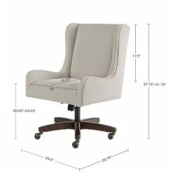 Cheap โญ Olliix Madison Park Gable Polyester Fabric And Solid Wood Office Chair In Cream/Morocco ๐ 15 Cheap โญ Olliix Madison Park Gable Polyester Fabric And Solid Wood Office Chair In Cream/Morocco ๐ -Deals Writing Desks Store 2538333 6 L
