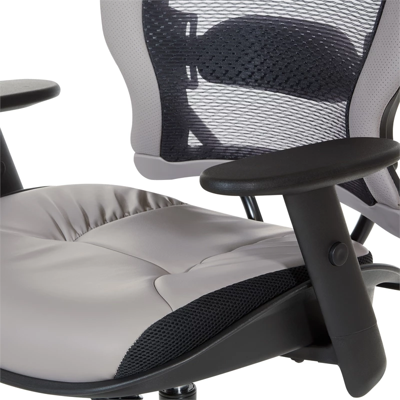 Hot Sale ๐ Office Star Dark Air Grid Back Managers Office Chair With Dillon Stratus Gray Fabric Seat ๐งจ 10 Hot Sale ๐ Office Star Dark Air Grid Back Managers Office Chair With Dillon Stratus Gray Fabric Seat ๐งจ - Image 8