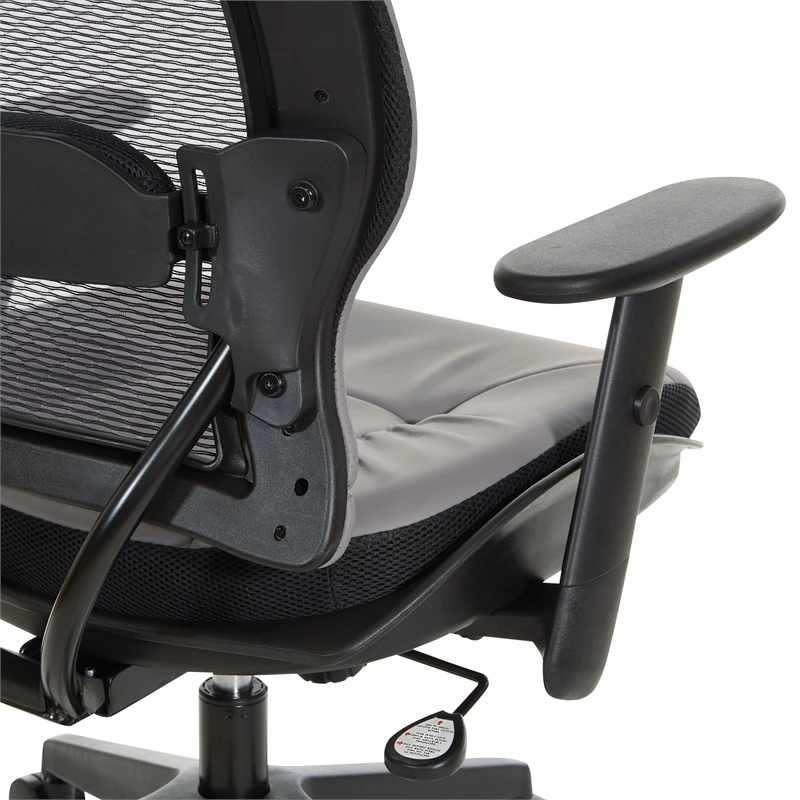 Hot Sale ๐ Office Star Dark Air Grid Back Managers Office Chair With Dillon Stratus Gray Fabric Seat ๐งจ 11 Hot Sale ๐ Office Star Dark Air Grid Back Managers Office Chair With Dillon Stratus Gray Fabric Seat ๐งจ - Image 9