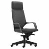 Outlet ✨ Unique Furniture Highback Polyester Fabric Seat Office Chair In Gray 🔔 -Deals Writing Desks Store 2557962 L