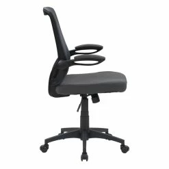 Deals ⭐ UrbanPro High Fabric Mesh Back Office Chair In Gray 💯 -Deals Writing Desks Store 2561816 10 L