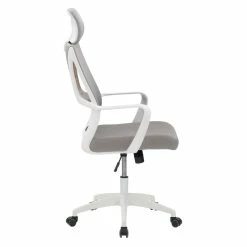 Best Pirce 🥰 UrbanPro Fabric Mesh Back Office Chair In Gray And White 🥰 26 Best Pirce 🥰 UrbanPro Fabric Mesh Back Office Chair In Gray And White 🥰 -Deals Writing Desks Store 2561820 10 L